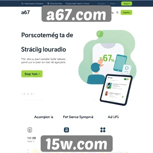 Análise da experiência do usuário no site a67.com